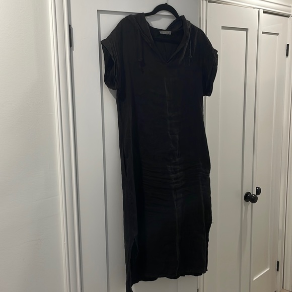 SOLD Pistache Linen Midi Dress - worn once! - Picture 1 of 6